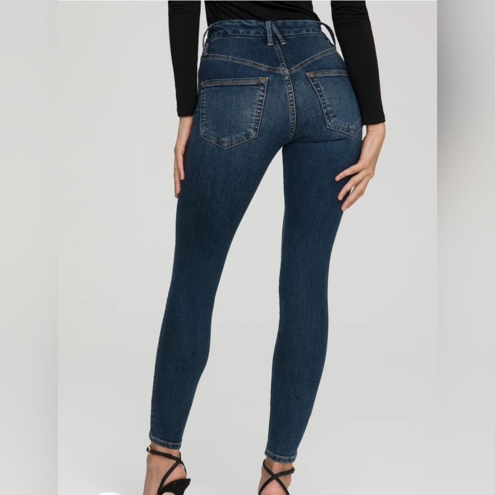 NWT Good American Good Petite Skinny Jeans - Picture 3 of 7